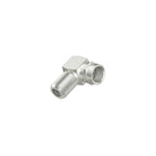 HAMA Adapter, F-connector male - F-connector female, 90° Angled, 205226