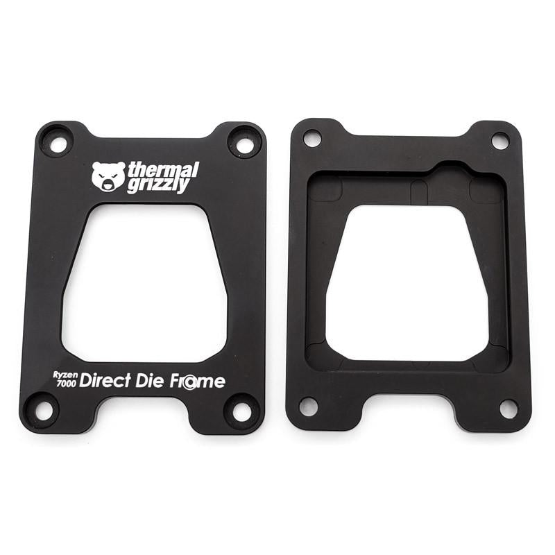 Монтажна рамка Thermal Grizzly Ryzen 7000 Direct Die Frame, Алуминий, Черен