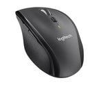 LOGITECH M705 Marathon Wireless Optical Mouse, 1000 dpi