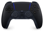 Sony PS5 DualSense Wireless Controller, Black/Midnight Black