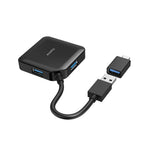 USB-A Hub, 4-Port, HAMA-200116