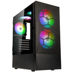Kolink Observatory MX Mesh ARGB TG Mid-Tower Case, Black