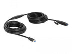 DeLock Extension Cable, Active, USB-A Male - USB-A Female, USB 3.0, 10 m
