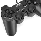 Wired Gamepad ESTILLO 703 Dual Vibration, USB, Black