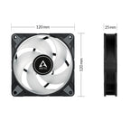 ARCTIC P12 Black Fan, A-RGB, 120mm