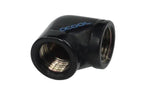 Alphacool HF L-connector, G1/4 - G1/4 internal thread, 90°, Matte black