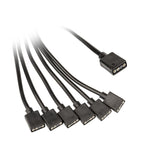 Cable 1-6 Splitter Kolink ARGB, 3 Pin 5V, 30 cm