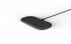 Wireless Charger RAPOO XC260, Qi, Dual, 7.5W/10W, Black