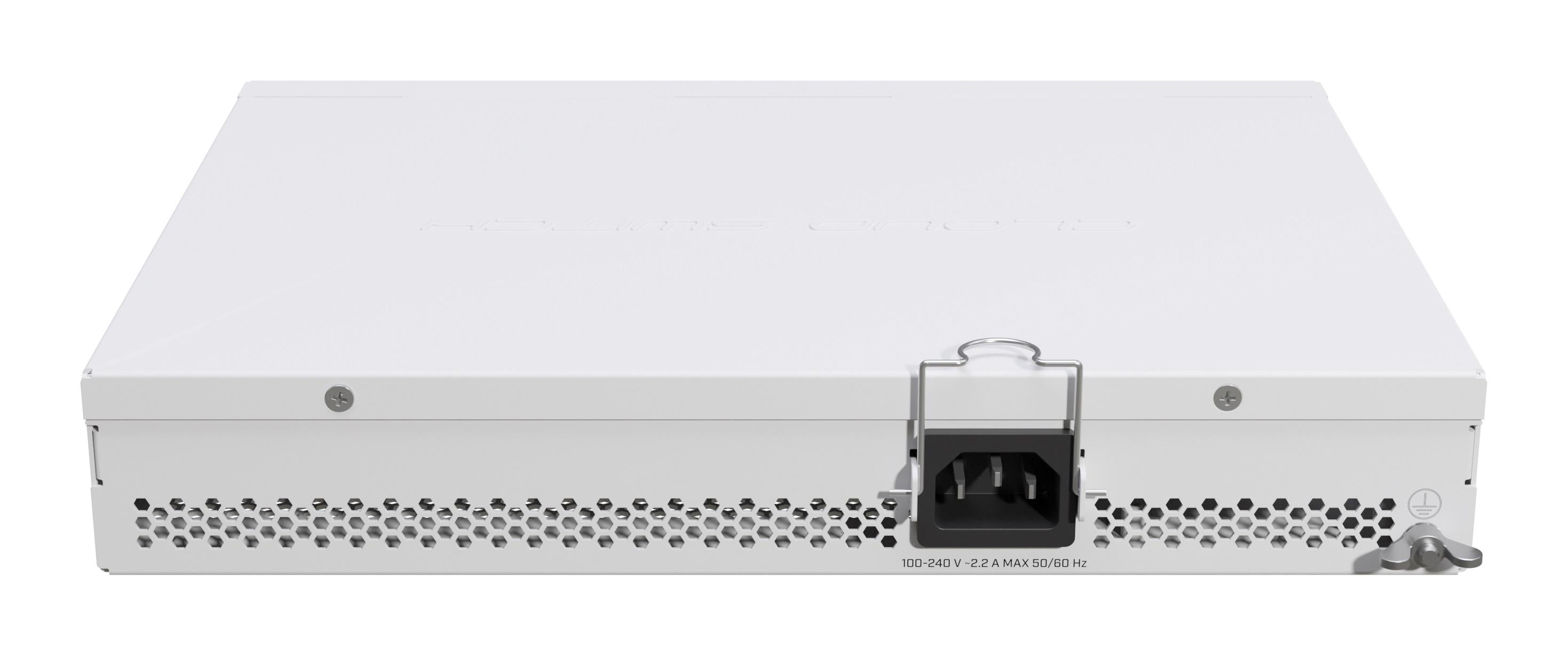 Суич MikroTik CSS610-8P-2S+IN, 8 x Gigabit Ethernet ports, 2 x SFP