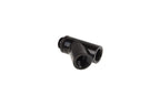 Alphacool Eiszapfen Y-connector, Revolvable, 45°, G1/4 male to 2 x G1/4 female thread, Matte Black