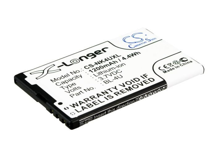 Батерия за мобилен телефон NOKIA 301, 3120 Classic, 5530 XpressMusi BL-4U LIIon   3,7V 1200mAh  Cameron Sino