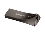 USB flash drive Samsung BAR Plus, 256GB, USB-A, Titanium Gray