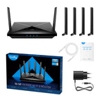 Cudy P5 Wireless Router, 5G, AX3000, 2.4/5 GHz, 574 - 2402 Mbps, 10/100/1000