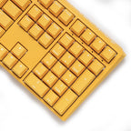 Ducky One 3 Yellow Full-Size Mechanical Gaming Keyboard, Cherry MX Clear