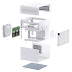 Jonsbo N2 Mini-ITX Case, White