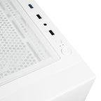 Kolink Observatory HF Mesh ARGB TG Mid-Tower Case, White