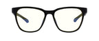 GUNNAR Berkeley Onyx, Clear, Black Computer Glasses