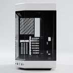 HYTE Y60 Tempered Glass, Mid-Tower, White and Black Case