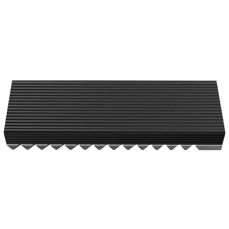 Пасивен охладител Jonsbo M.2 SSD, оребрен, Сив
