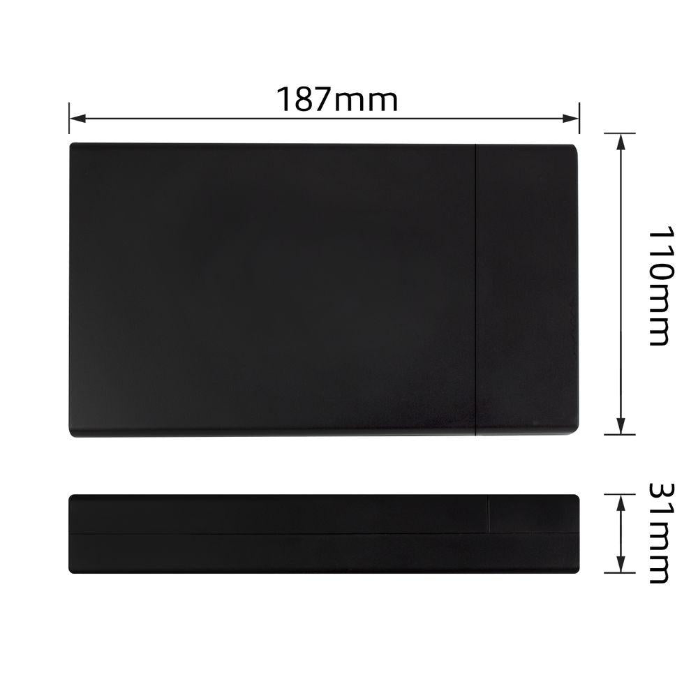 Чекмедже за твърд диск ACT AC1405, 3.5", SATA, USB 3.1 Gen1 (USB 3.0), Черен