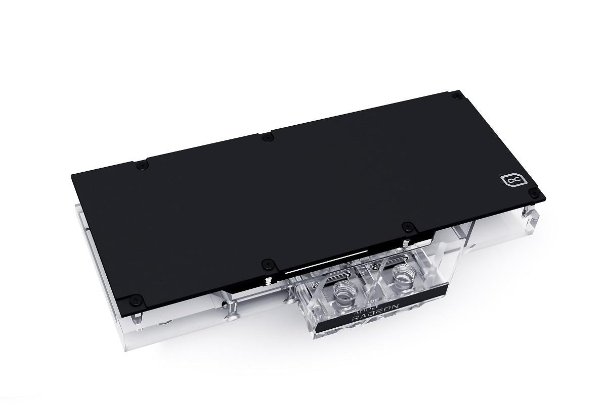 Воден блок за видео карта Alphacool Eisblock Aurora Acryl GPX-A Radeon RX 6700XT Reference with Backplate