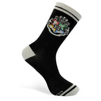 ABYSTYLE HARRY POTTER Black & Grey Hogwarts Socks