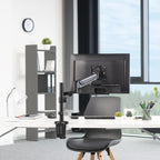 HAMA Desk Monitor Mount, Adjustable, 13"-35", 118496