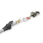 ACT S/FTP Patch Cable, CAT6A IDC 4PPoE/PoE++100W LSZH, 1.5 m