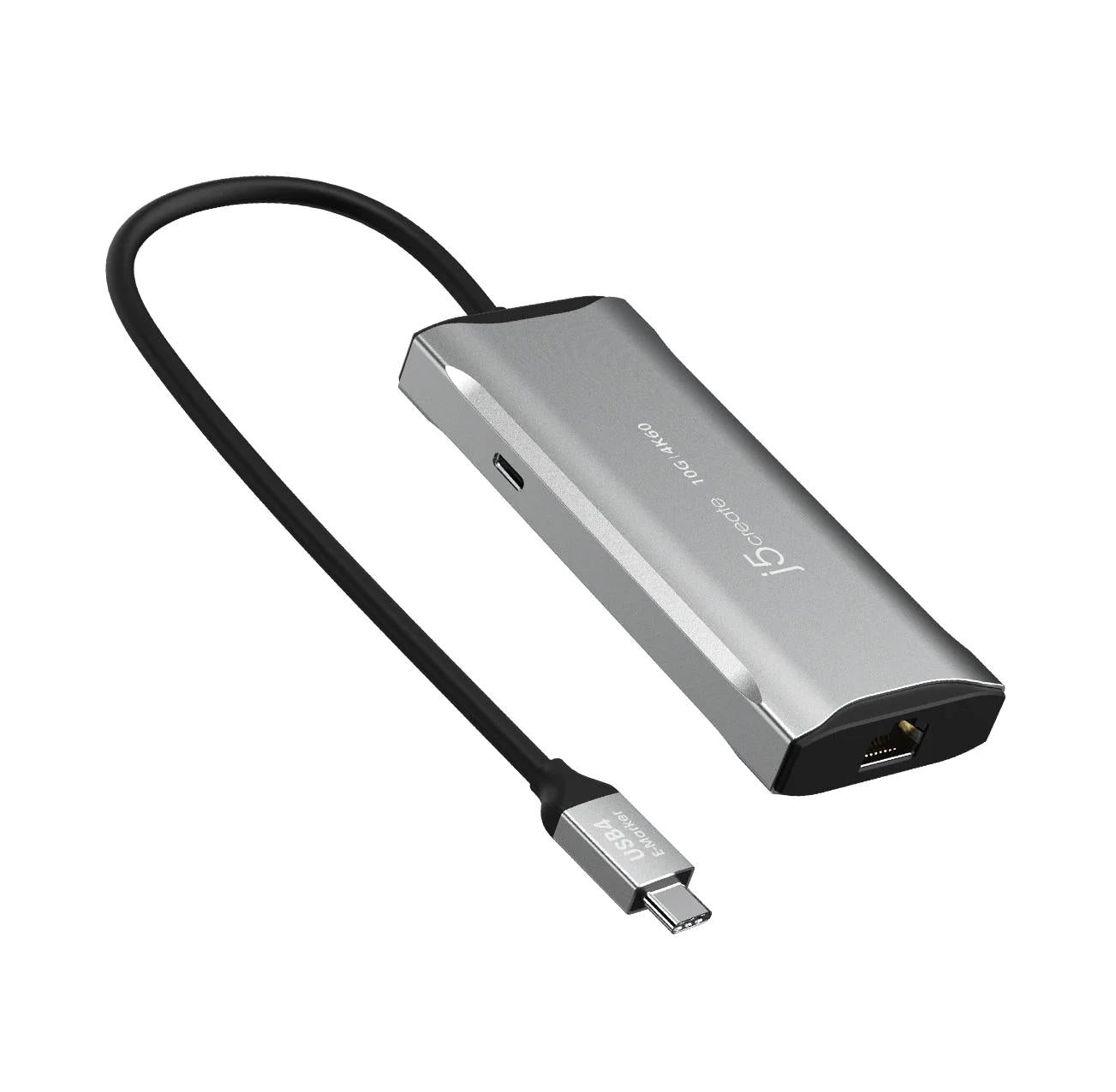 Докинг станция j5create JCD392 100W, USB-C, 10Gbps, 4K60