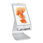 Rain Design mStand mobile Phone or Tablet Stand, Silver