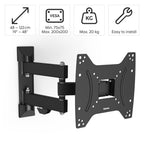 Wall Mount for TV, Fullmotion, 122 cm (48"), 220822