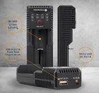 Li-Ion/Ni-MH Battery Charger 3.7V/1.2V Universal 1 Bay USB micro UC-100 EverActive