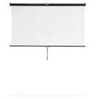 Roll-up wall screen, 175 x 175 cm; 1:1, portable, 21576