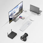 9-in-1 HAMA Docking Station, 4 x USB-A, USB-C, HDMI, LAN, SD, microSD, Grey