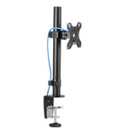 HAMA Monitor Desk Mount, Adjustable, 13" - 32", 10 kg, Black