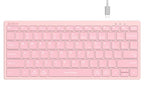 Wireless keyboard A4TECH FBX51C FSTyler, pink