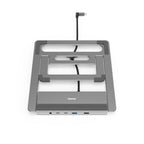Hama "Connect2Office Stand" USB-C Docking Station, Laptop Stand, 12 Ports