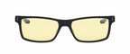 GUNNAR Vertex Onyx Computer Glasses, Amber, Black