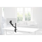 HAMA Desk Monitor Mount, Adjustable, 13"-35", 118496