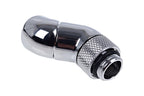 Alphacool Eiszapfen Angled Adaptor, 2 x 45°, G1/4 Outer to G1/4 Inner Thread, Silver