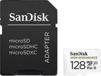 Memory Card SANDISK micro SDXC UHS-I, U3, SD Adapter, 128GB