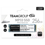 SSD Team Group MP33, M.2 2280 256GB PCIe 3.0 x4 NVMe