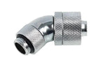 Alphacool Compression Fitting, 16/10 - G1/4, 45°, Rotatable, Chrome