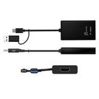j5create JVA11 Capture Adapter, HDMI - USB-C, 4K, Black