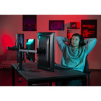 Monitor Stand HAMA, 3 monitors, 13" - 27", 118495