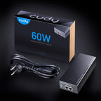 PoE Injector Cudy POE300, Gigabit PoE+/PoE, 60W, Metal Casing