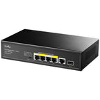 Cudy GS1005PTS1 Switch, 5 Port, 10/100/1000, PoE+ Switch 120W, 1 SFP Slot