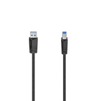 Cable HAMA USB 3.0 - A Male - B Male, 1.5 m, 1 star