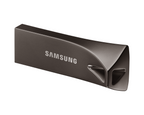 Samsung BAR Plus USB Flash Drive, 128GB, USB-A, Titanium Gray
