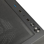 Kolink Observatory HF Mesh ARGB TG Mid-Tower Case, Black
